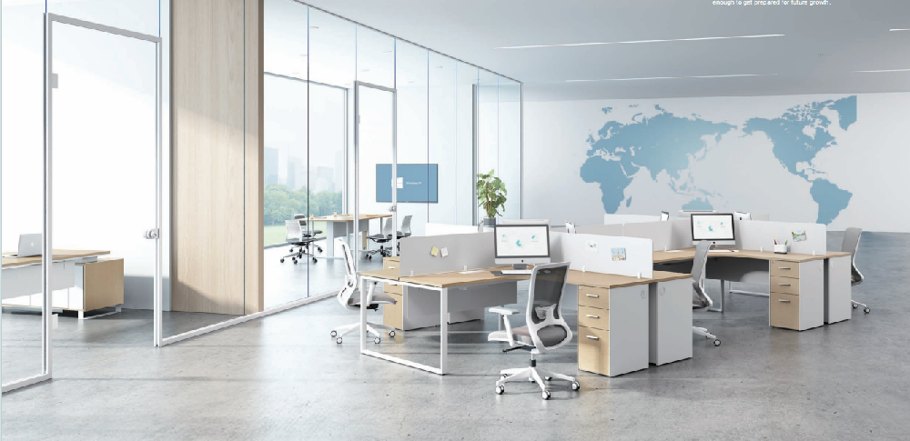 開(kāi)放辦公桌